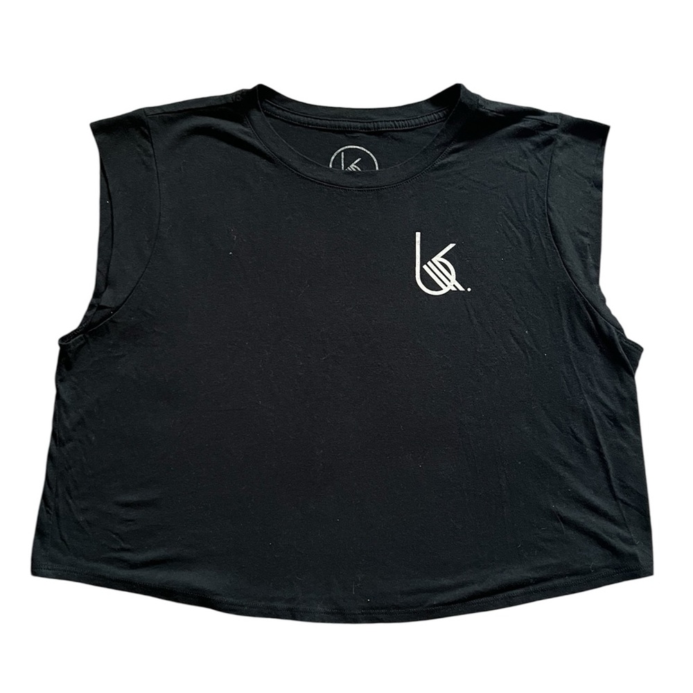 B.Kind City Sleeveless Crop Top